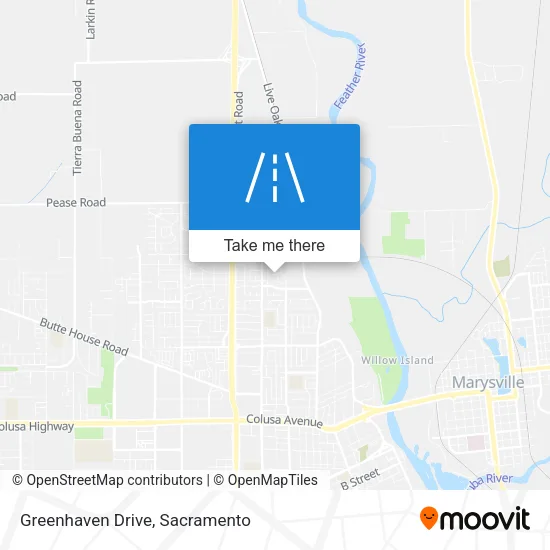 Greenhaven Drive map