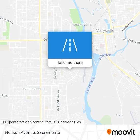 Neilson Avenue map