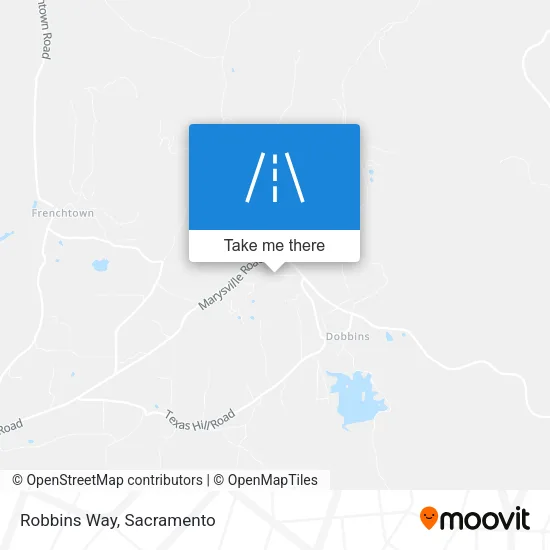 Robbins Way map