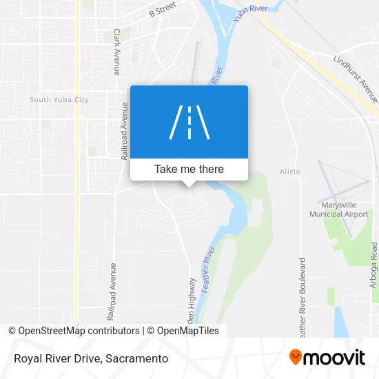 Royal River Drive map