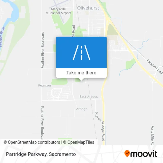 Partridge Parkway map
