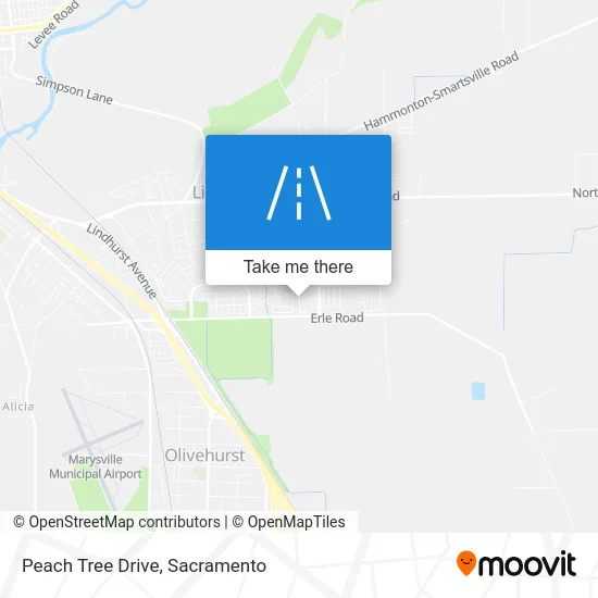 Peach Tree Drive map