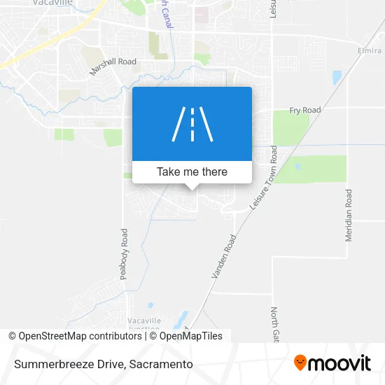 Summerbreeze Drive map