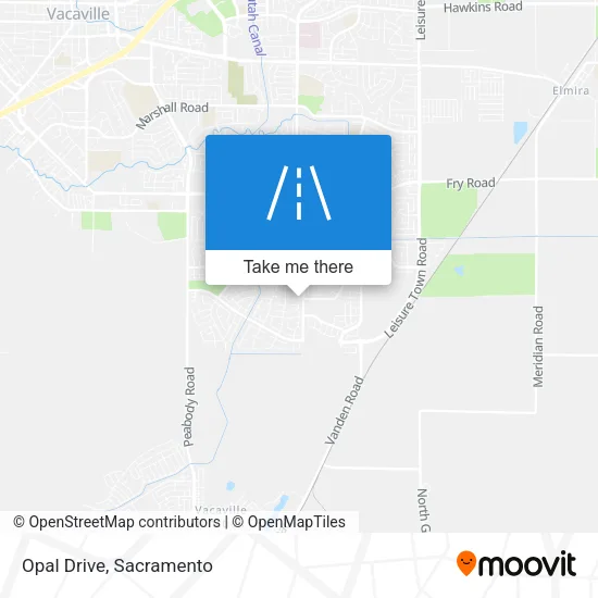 Opal Drive map