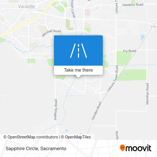 Sapphire Circle map