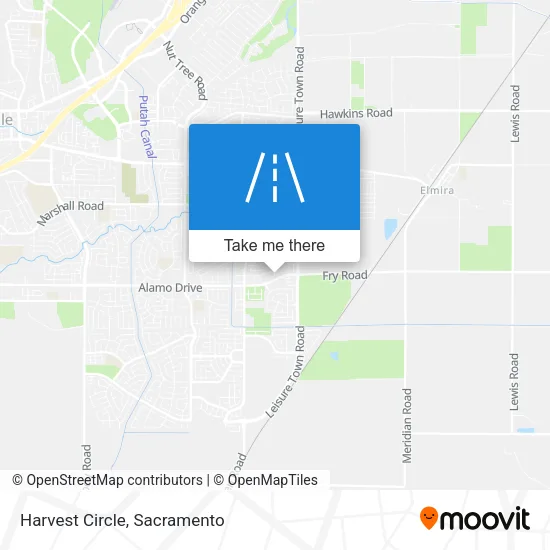 Harvest Circle map