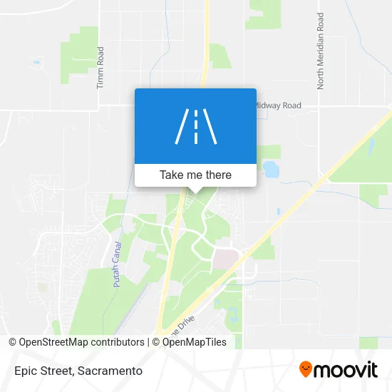 Epic Street map