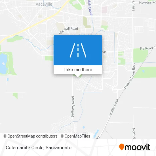 Colemanite Circle map
