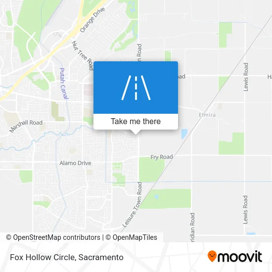 Fox Hollow Circle map