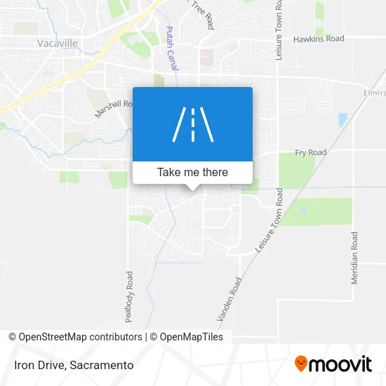 Iron Drive map