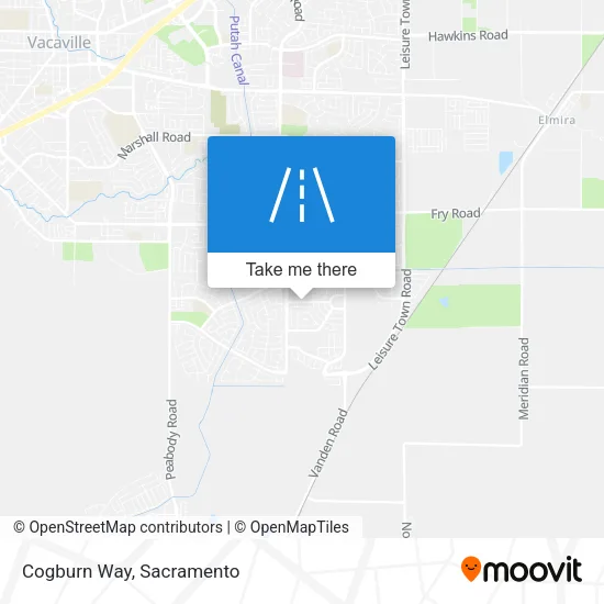 Cogburn Way map