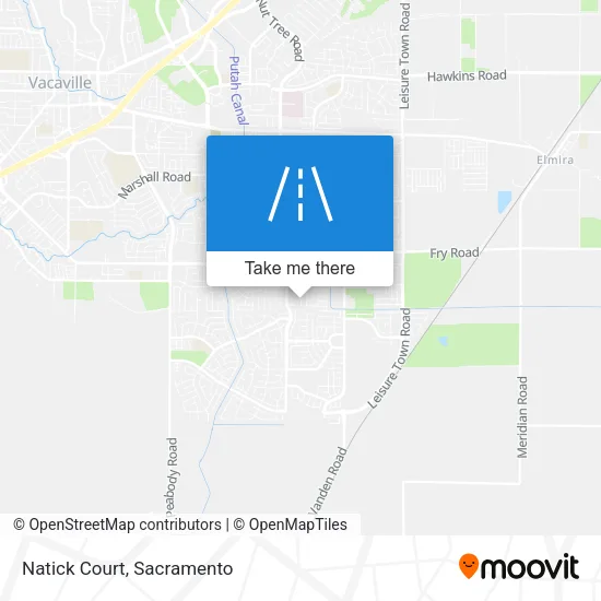 Natick Court map