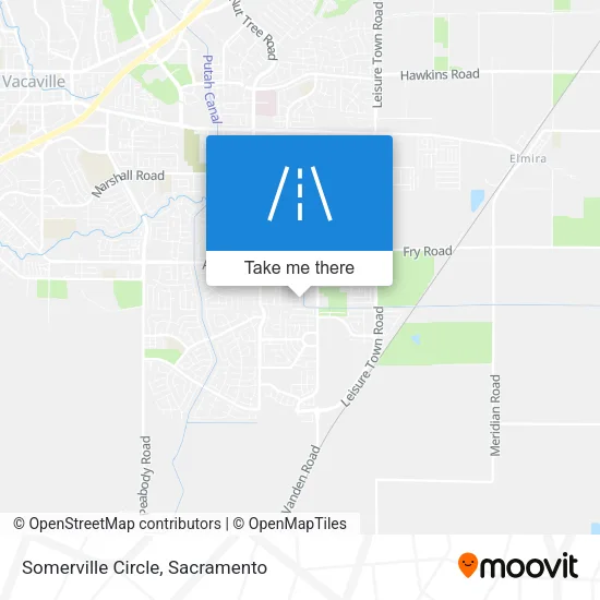 Somerville Circle map