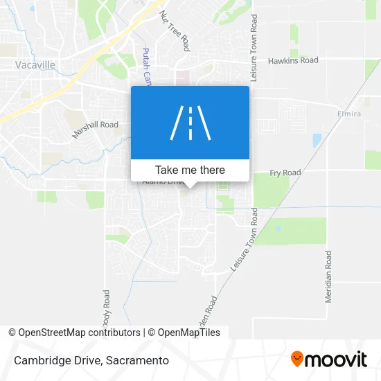 Cambridge Drive map