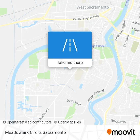 Meadowlark Circle map