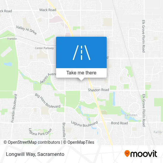 Mapa de Longwill Way