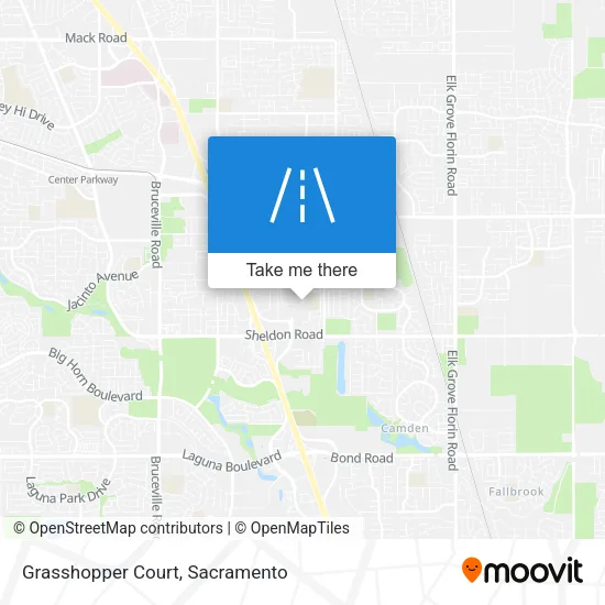 Grasshopper Court map