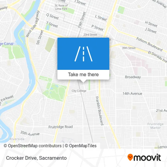 Crocker Drive map
