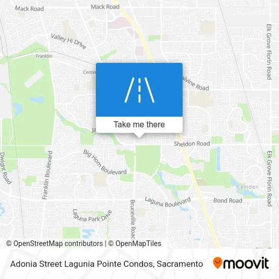 Mapa de Adonia Street Lagunia Pointe Condos