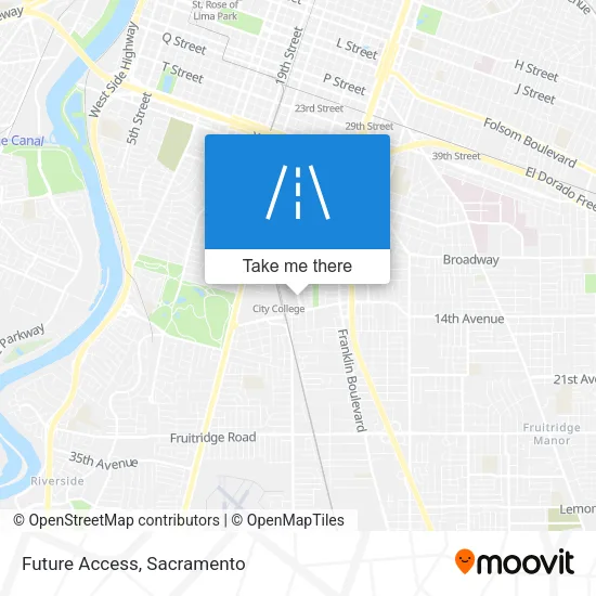 Mapa de Future Access