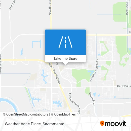 Weather Vane Place map