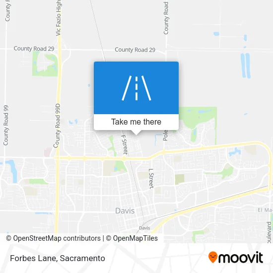 Forbes Lane map