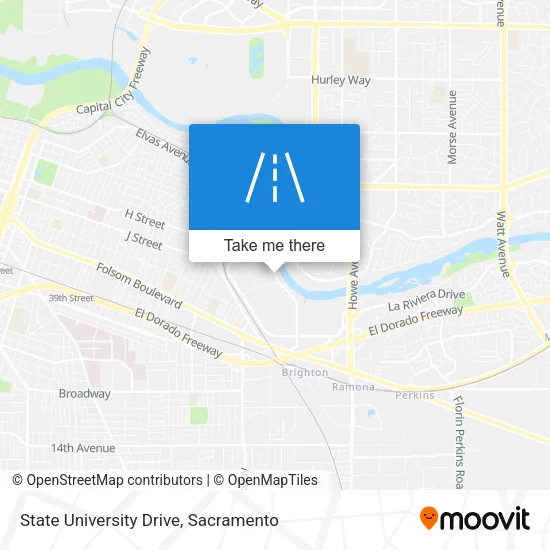Mapa de State University Drive
