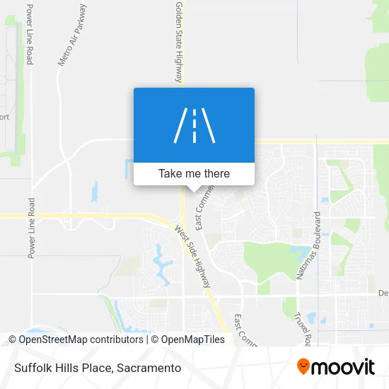 Suffolk Hills Place map