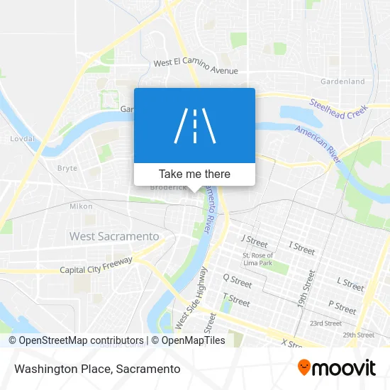 Washington Place map