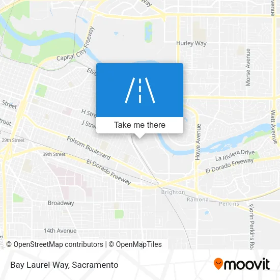 Mapa de Bay Laurel Way