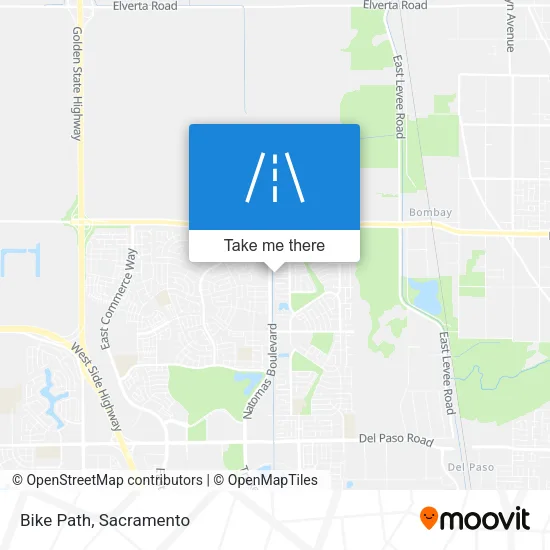 Bike Path map