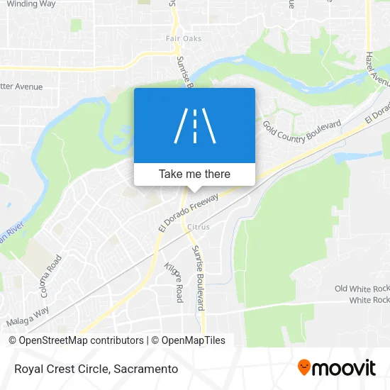 Royal Crest Circle map