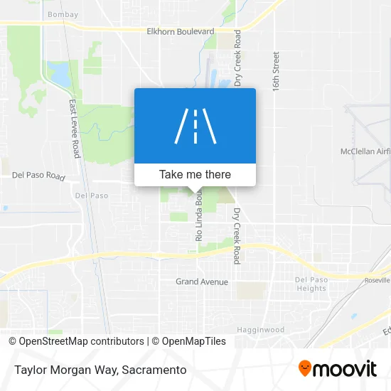 Taylor Morgan Way map