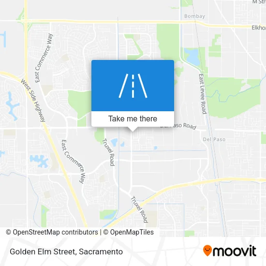 Mapa de Golden Elm Street