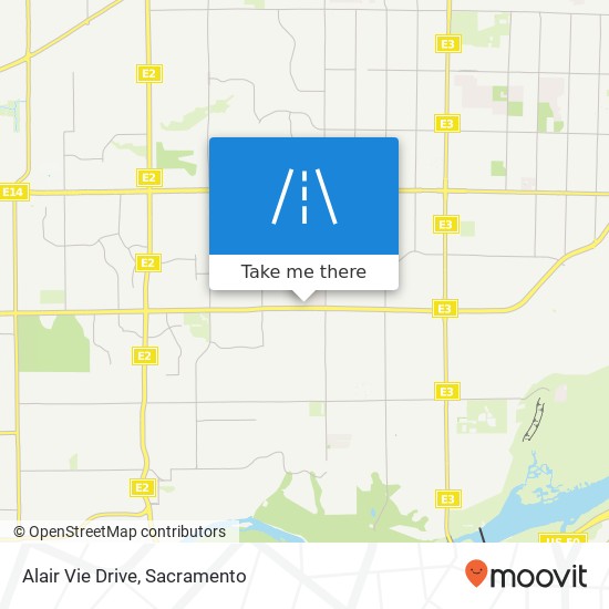 Alair Vie Drive map