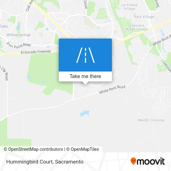 Hummingbird Court map