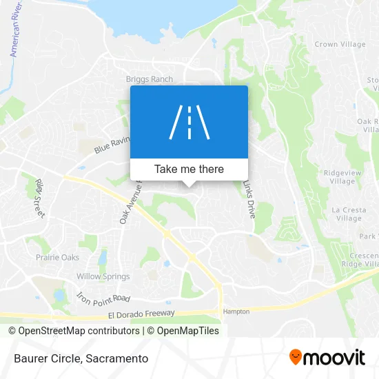 Baurer Circle map