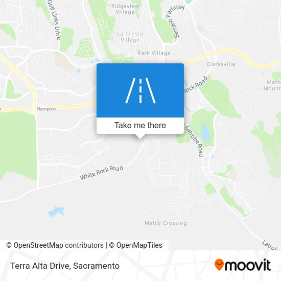Terra Alta Drive map