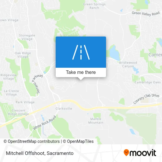 Mitchell Offshoot map