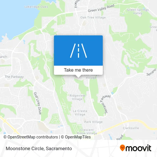 Moonstone Circle map