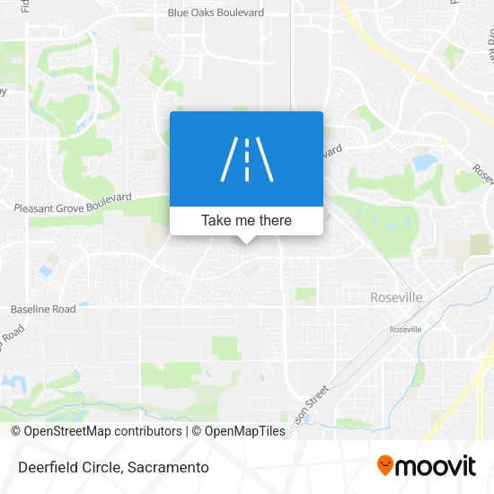 Mapa de Deerfield Circle