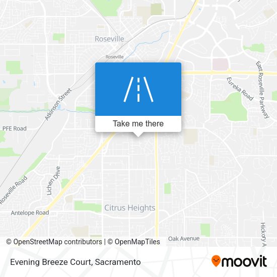 Evening Breeze Court map