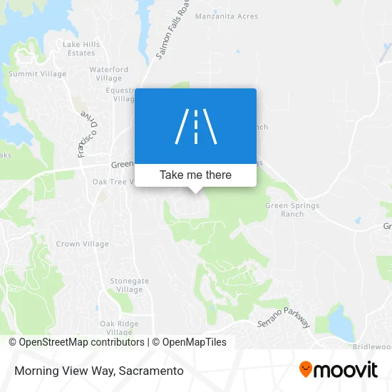 Morning View Way map