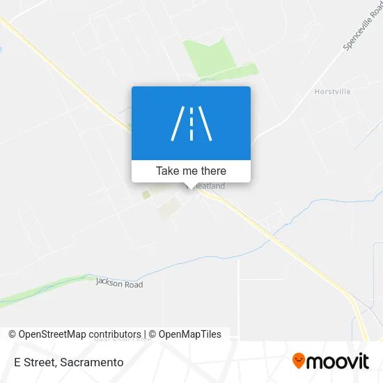 E Street map