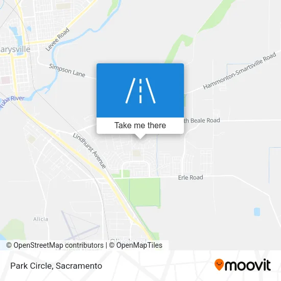 Mapa de Park Circle