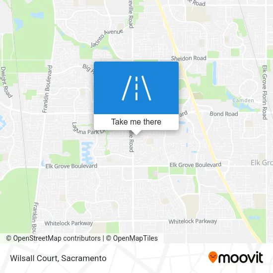 Wilsall Court map