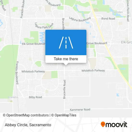 Mapa de Abbey Circle