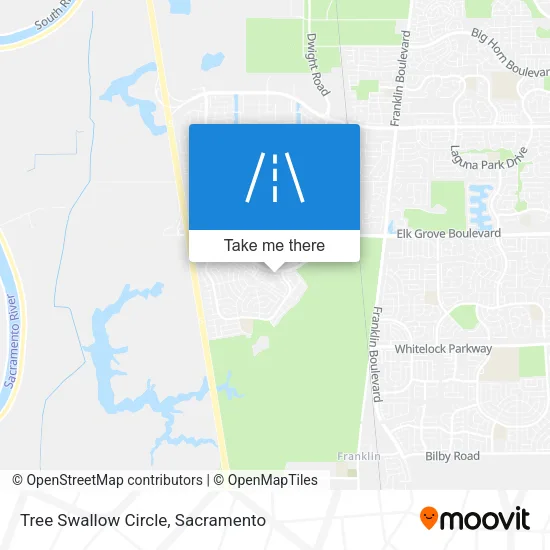Tree Swallow Circle map