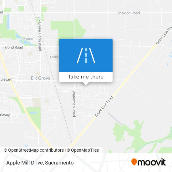 Apple Mill Drive map