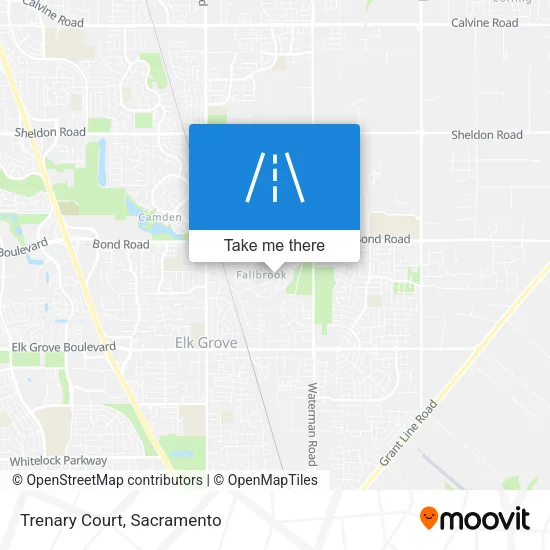 Trenary Court map